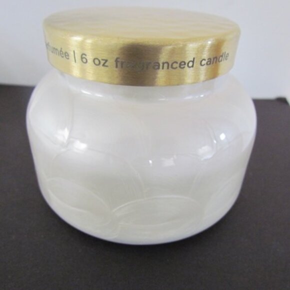 Anthropologie Capri Blue Volcano Capiz Jar Candle​ 6 oz - Picture 1 of 5